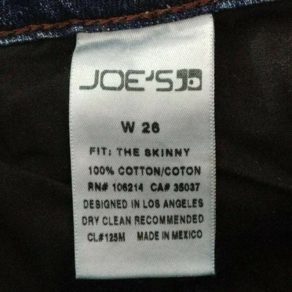 Joe's Distressed Jeans Style Macey The Skinny KY0Q5252 Women's Size 26 - Picture 9 of 10